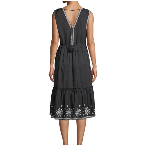 Kate Spade mosaic embroidered midi dress size small - Picture 2 of 13